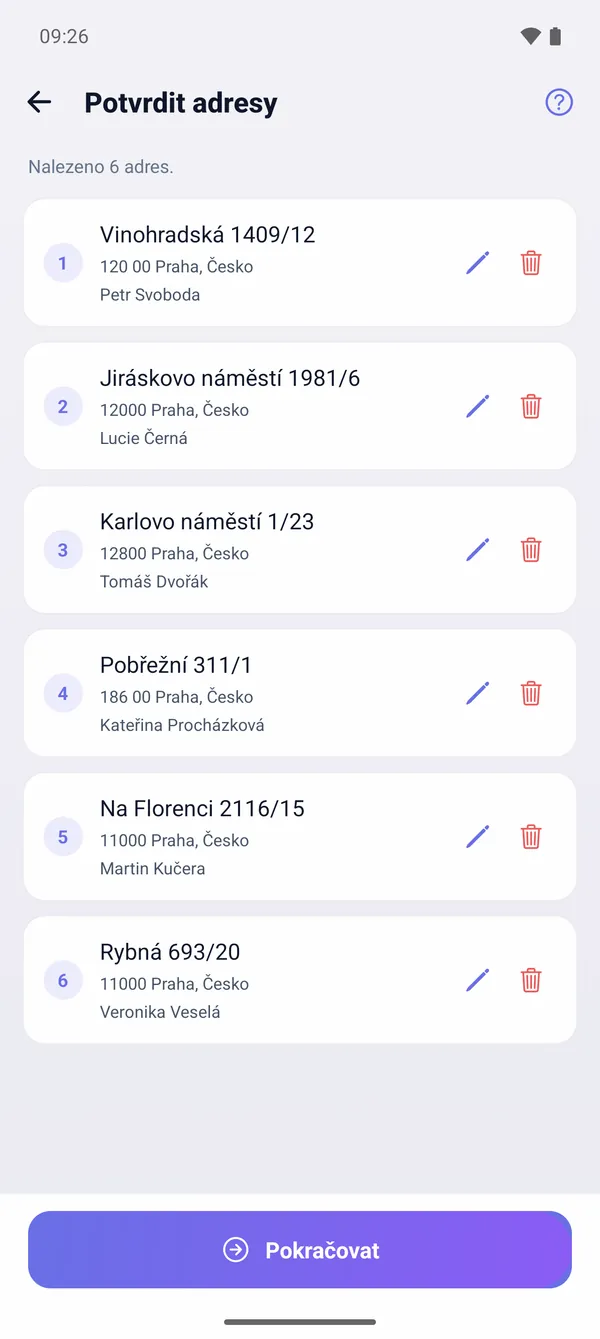 Jak importovat adresy z CSV nebo Excelu (hromadný / CSV plánovač tras)