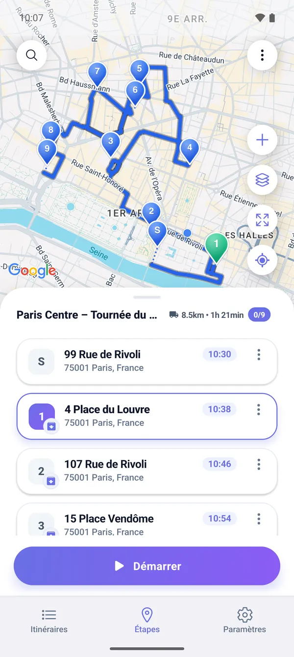 Comment optimiser l’ordre des arrêts (optimiseur de tournée)