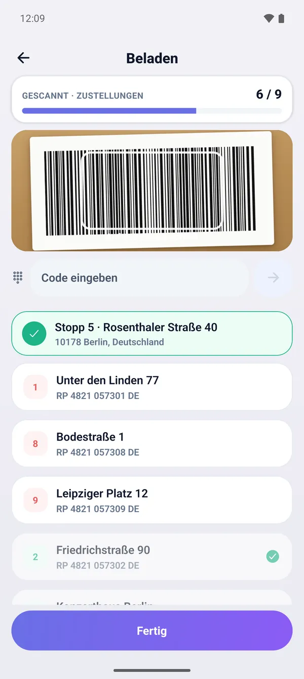 1 · Checkliste beim Beladen