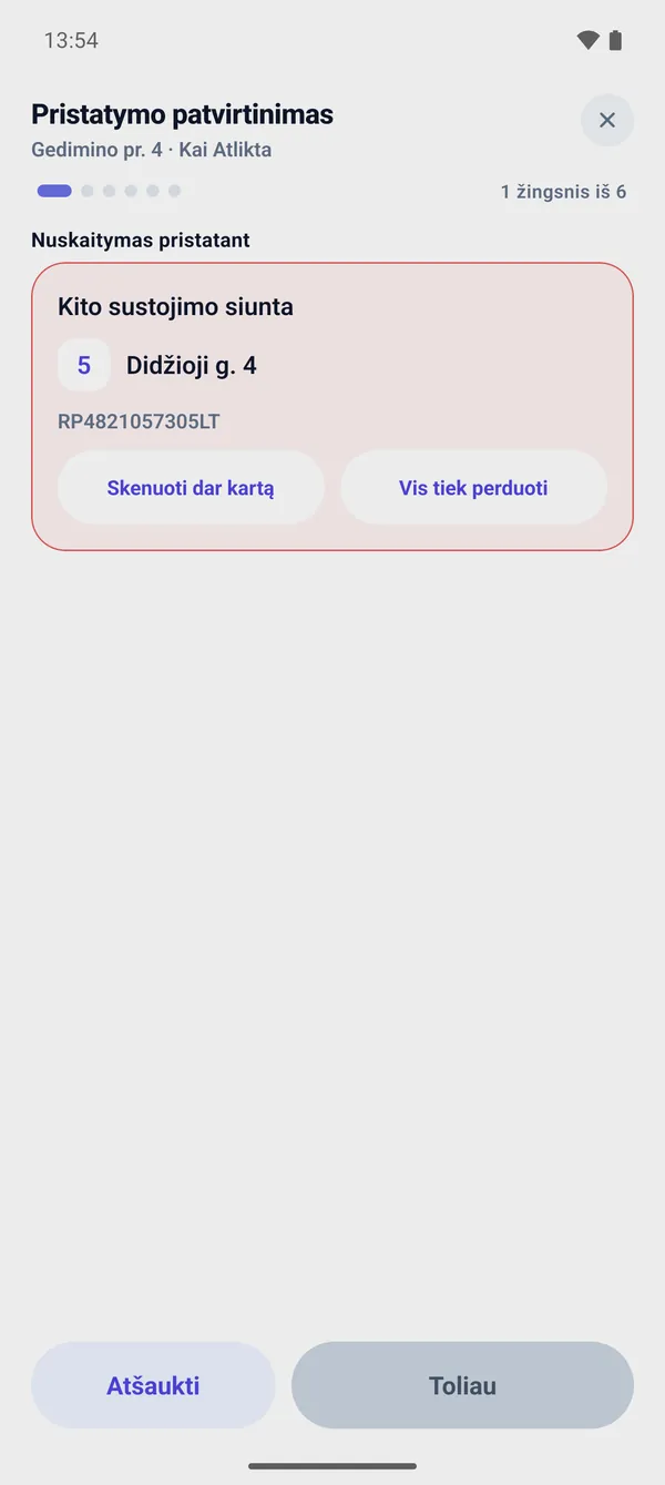 2 · Patikra prie durų