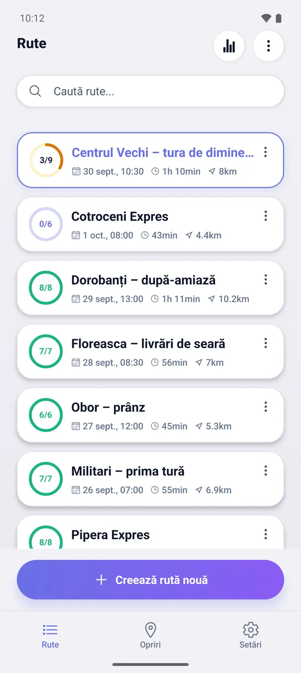 Cum salvezi traseele și le reiei mai târziu