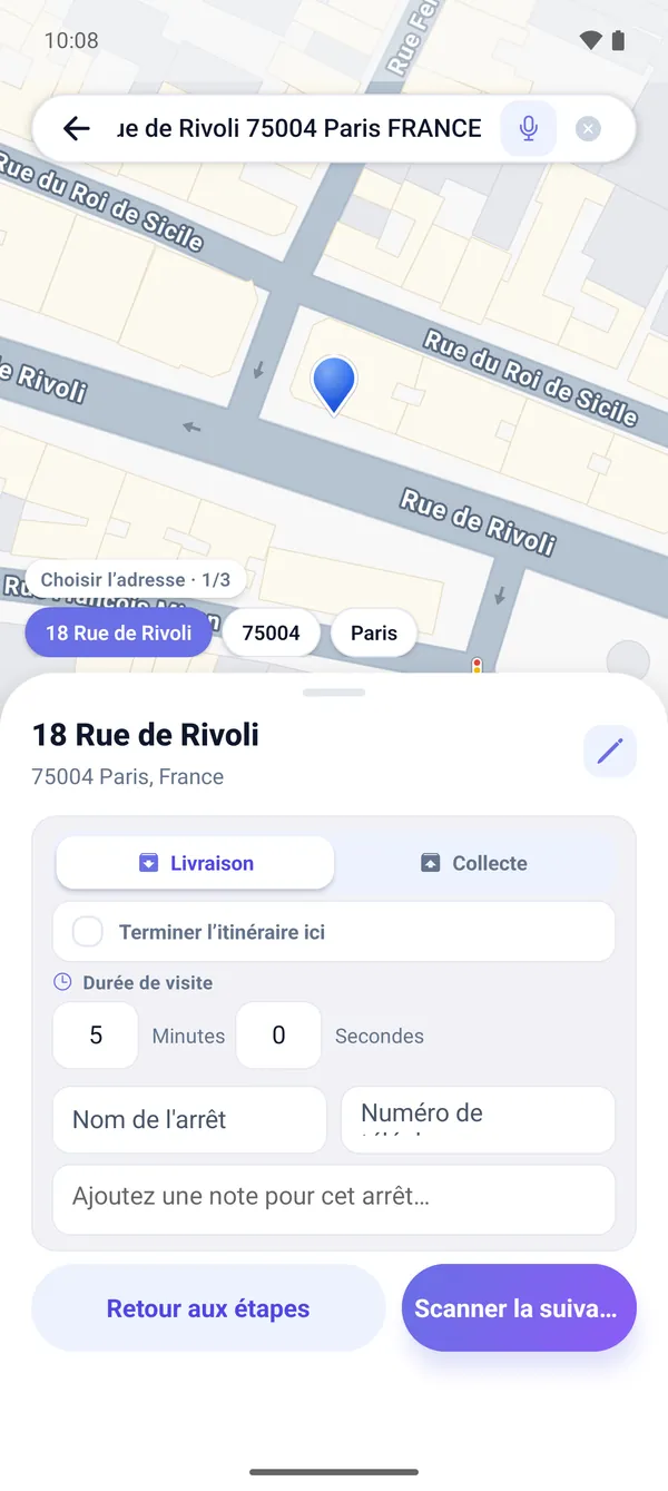 2 · Confirmer et ajouter