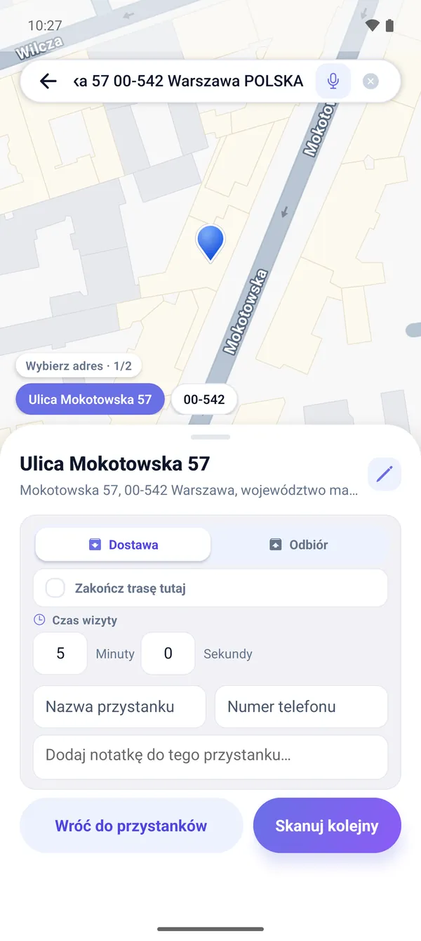 2 · Potwierdzenie i dodanie