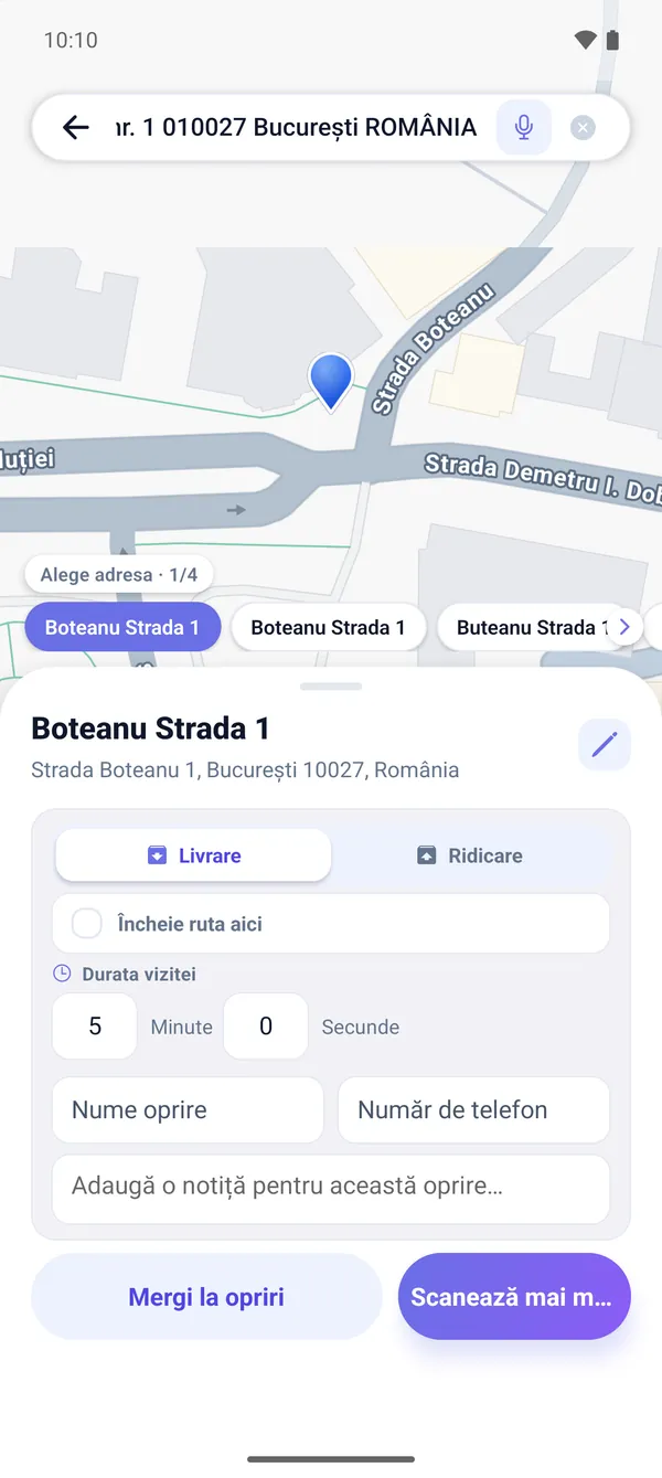 Cum scanezi o etichetă de expediere (OCR) pentru livrarea coletelor